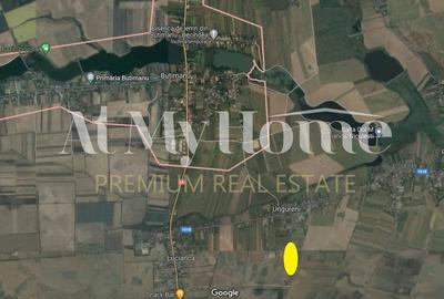 Teren 8647mp, 4.95 euro/mp, DESCHIDERE 34mp, Butimanu, 200m de DJ 101B - 2