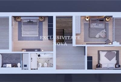 Vila in constructie  faza la rosu | P+1+Terasa 100 mp | Garaj dublu | Teren 187 - 23