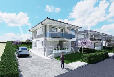 Teren autorizat casa individuala cartier rezidential 500mp, 194mp drum