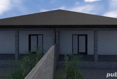 Casa duplex parter Giroc , 445mp teren fiecare jumatate , 114 mp utili - 4