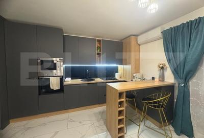 Apartament cu 2 camere semidecomandat, mobilat în Florești