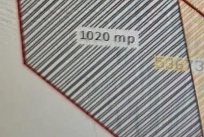 Teren de 1020 mp, în Recea - 1