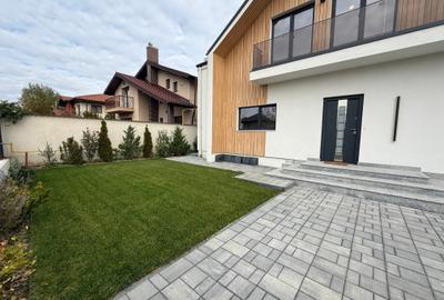 Vilă contemporană , finalizată în 2024, situată pe o stradă privată. - 21