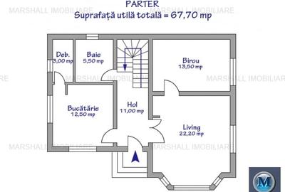Vila cu 5 camere de vanzare in Paulesti, 136 mp #14046 - 14