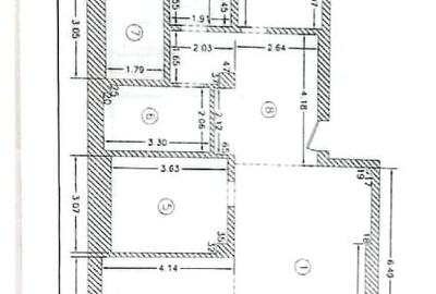 Apartament cu 3 camere decomandat în Central - 16