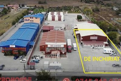 Hala moderna, izolata termic + rampa + platforma betonata - de inchiriat - carti - 2