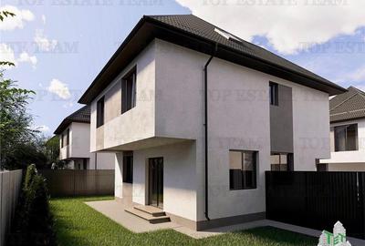 Vila 5 camere cu incalzire in pardoseala pe parter si etaj, mansarda locuibila, - 7