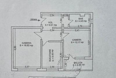 Apartament cu 2 camere decomandat în Ultracentral - 1
