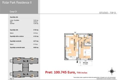 Apartament cu 3 camere semidecomandat în Militari - 5