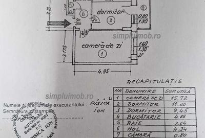 Apartament cu 3 camere decomandat, mobilat în Giurgiului - 8