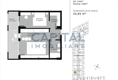Apartament cu 2 camere in cartierul Sopor - 3