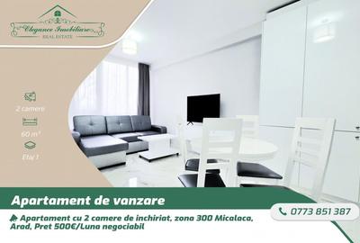 Apartament cu 2 camere semidecomandat, mobilat în Malul Mureșului