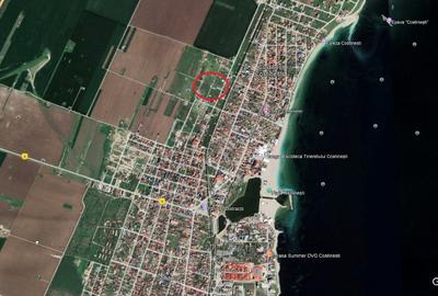 Teren Construcții intravilan de 1000 mp, în Costinești - 1