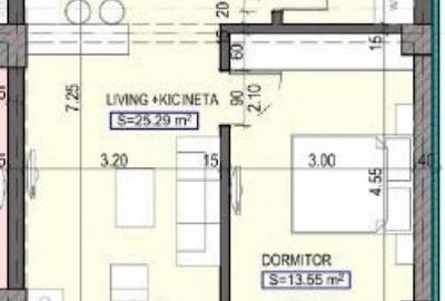 Apartament cu 2 camere decomandat în Nord - 1