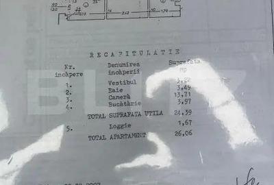 Garsoniera de 26 mp - Petre Ispirescu - 1