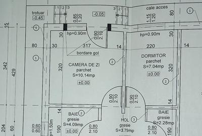 Garsonieră nedecomandată, mobilată în Spital - 1