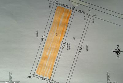 Teren de 1400 mp, în Șiria