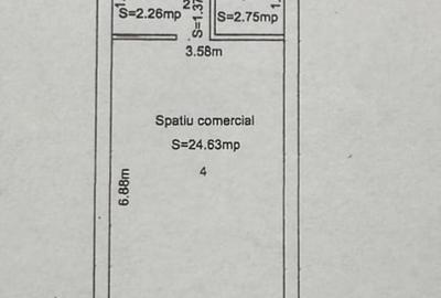Spatiu comercial  zona Cedonia - 1