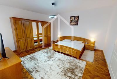 Apartament cu 3 camere semidecomandat, mobilat în Central - 1