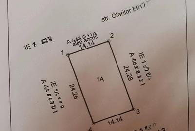 Teren de 343 mp, în Lazu - 2