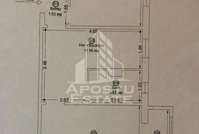 Apartament cu 2 camere decomandat în Freidorf - 7