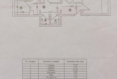 Apartament cu 3 camere decomandat, mobilat în Valea Ialomiței - 2