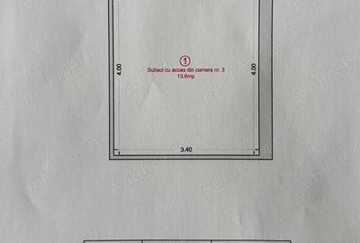 Apartament 2 camere, decomandat, boxa de 13mp cu intrare din camera - 2