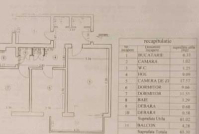 Apartament cu 3 camere decomandat în Nord - 3