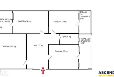Apartament cu 3 camere decomandat, mobilat în Centrul Civic - 9