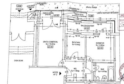 Apartament 2 camere modificat in 3 camere - zona Brătianu | OCAZIE UNICĂ - 2