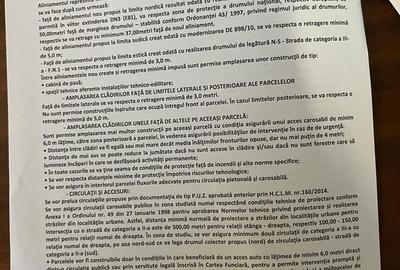 Teren Construcții intravilan de 5000 mp, în Exterior Vest - 3