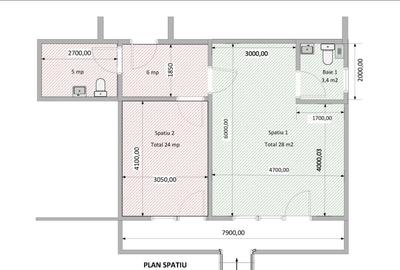 Spațiu comercial, de 51.900001525879 mp, în Florești - 7