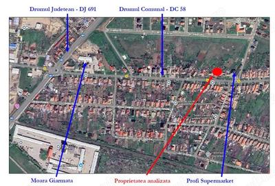 Casă cu 3 camere cu Teren 1549 Mp în Giarmata - 1
