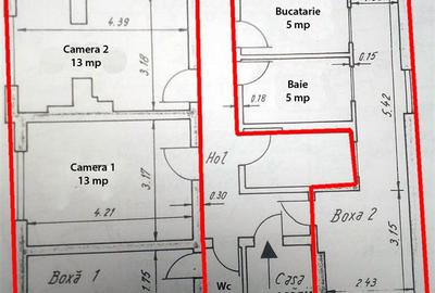 Garsonieră nedecomandată în Primăverii - 2