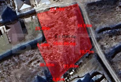 Teren intravilan, 1540 mp, 32 mp front, Corusu - 3