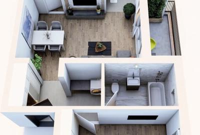 Prima ta casa poate fi aceasta – 3 camere + gradina - 5