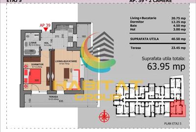 Apartament cu 2 camere în Central - 16