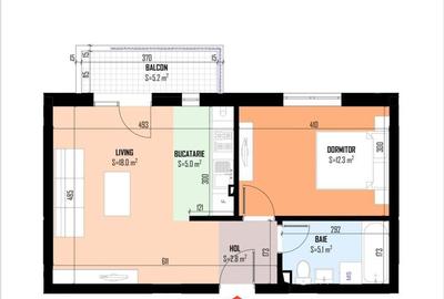 Apartament cu 2 camere în Central - 4