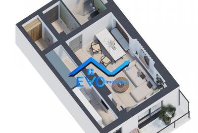 Garsonieră decomandată în Galata