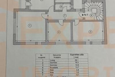 Apartament cu 3 camere decomandat în Dacia - 9