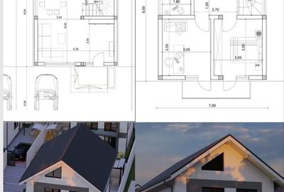 Casă cu 4 camere în Mărăcineanu - 3
