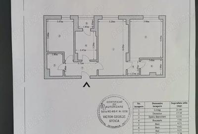 Apartament cu trei camere - 1