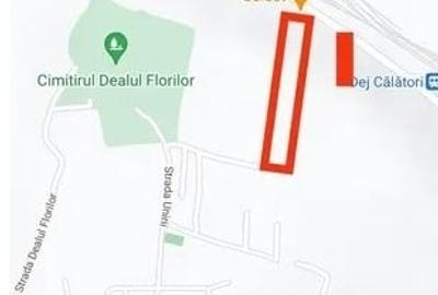 VAND TEREN DEALUL FLORILOR, ZONA IN DEZVOLTARE, DEJ - 3