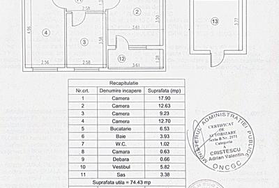 Apartament 4 camere decom - Jean Steriadi – Boxa in propriet 12 mp ZERO COMISION - 8