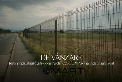 Teren 11000mp, intravilan( curti+constructii ) zona industrala Vest Teren 11000mp, intravilan( curti+constructii ) zona industrala Vest - 1