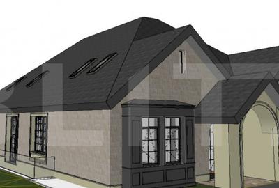 Teren 1206 mp cu AC Valabila pentru Vila LUX D+P+M (593,61 m - 6