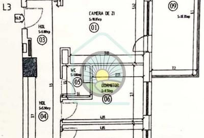 Apartament cu 3 camere decomandat în Centrul Civic - 15
