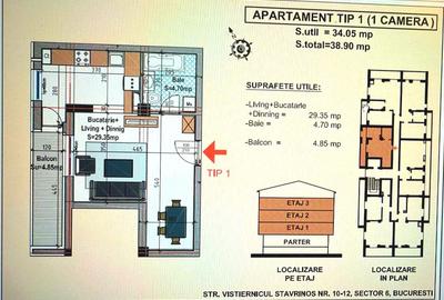 Garsonieră în Lujerului
