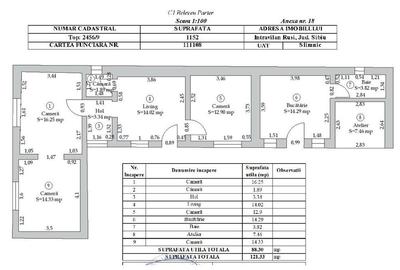 Casă cu 4 camere în Central - 6