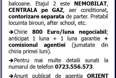 Coiciu, Baba Novac, etaj 1 si 2, nemobilat, gaze, inchirieri - 15